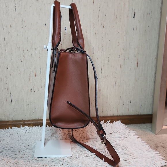 Brown Leather Handbag - Picture 3 of 8
